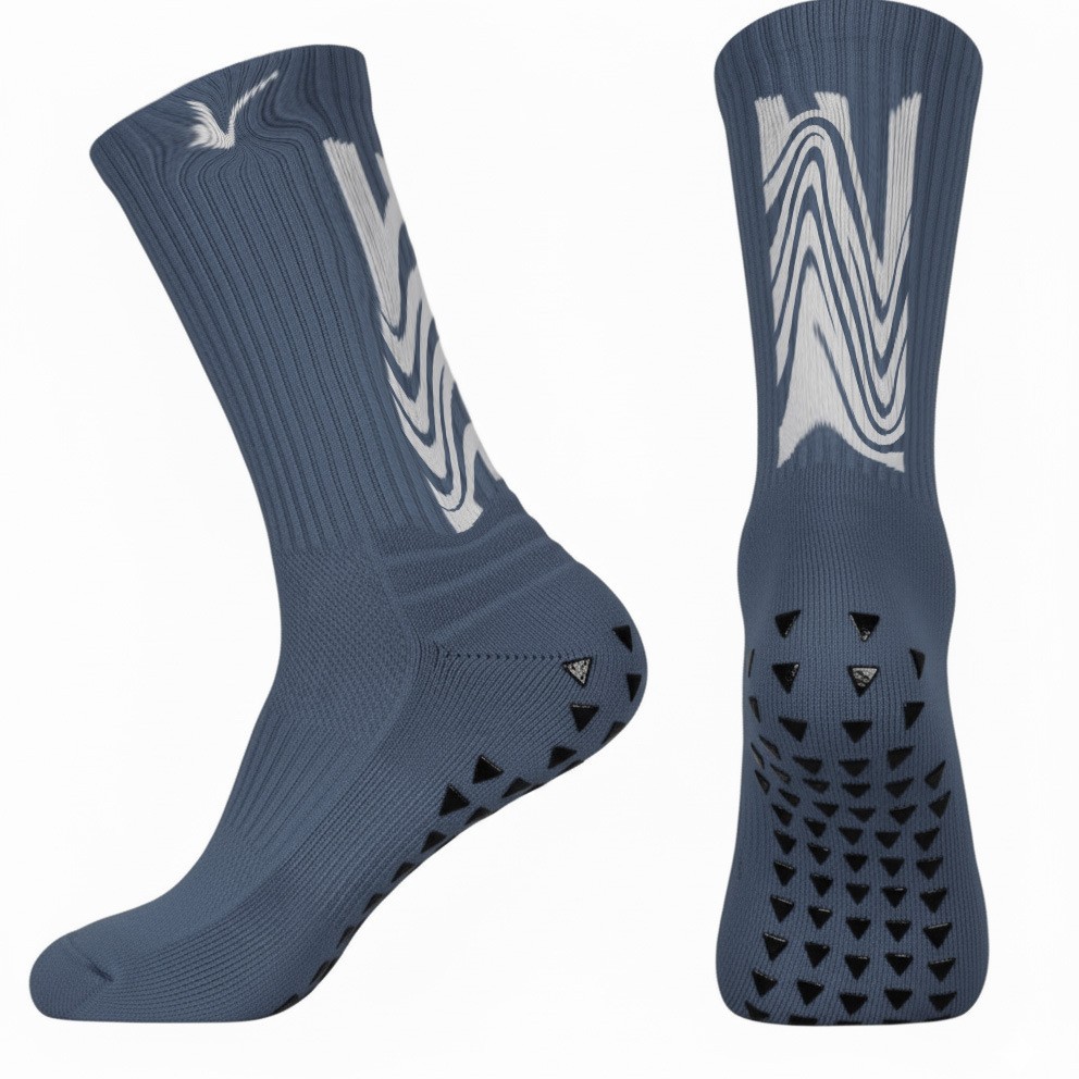 Breathable Soccer Basketball Short Football Grip Socks