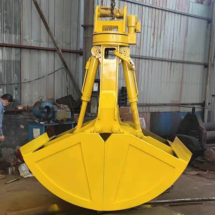 聚仁 河道清淤贝型斗 挖掘机土方斗 液压旋转贝壳斗