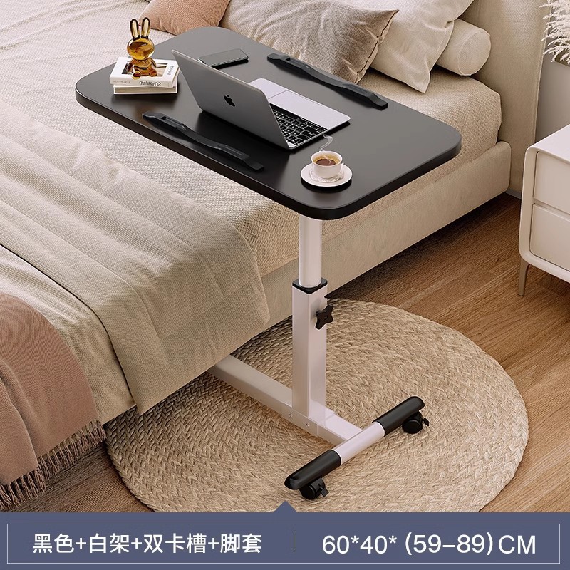 Escritorio de computadora de elevación, escritorio pequeño móvil, escritorio en vivo, escritorio de aprendizaje en el hogar, banco de trabajo de pie que se puede levantar