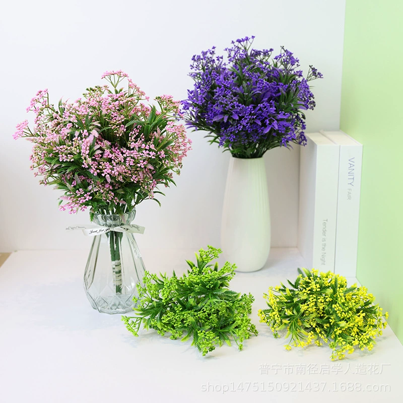 Искусственный цветок рапс Орхидея Свадебная Цветочная композиция украшение дома искусственный цветок гостиная обеденный стол украшение мягкое Украшение Аксессуары для цветочной композиции