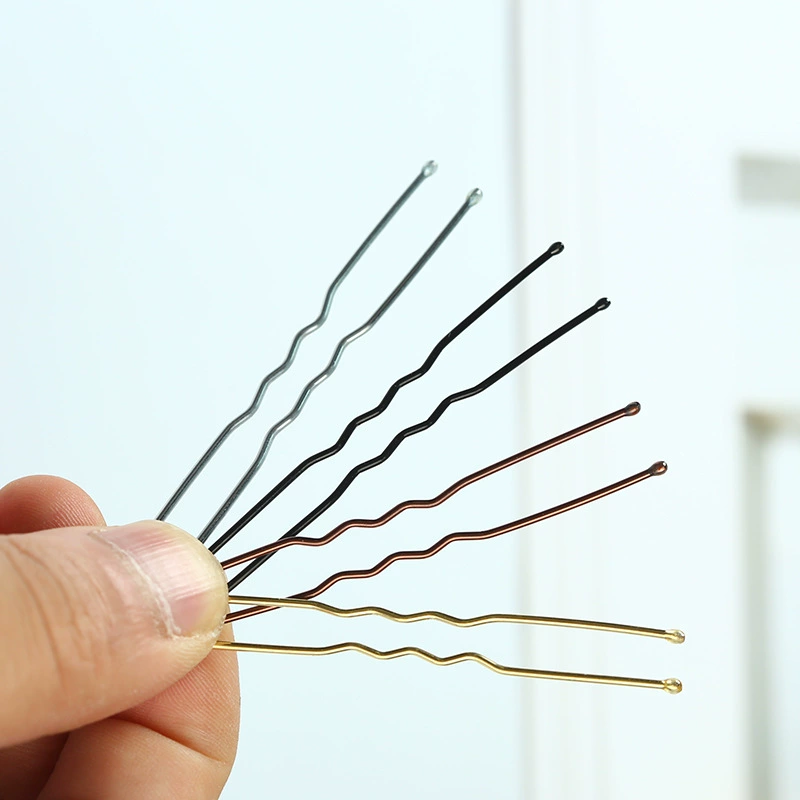 Ушко для волос U-образное (Hairgrip) невесты, этно-ретро стиль, оптом 4,5–8 см