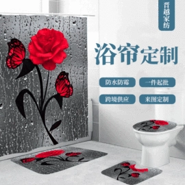 浴帘、浴帐;挂毯/壁毯;地垫