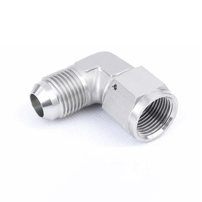 Other brake systems | An3-An16 45/90 Degree Modification Parts - silver-an3-90-degrees