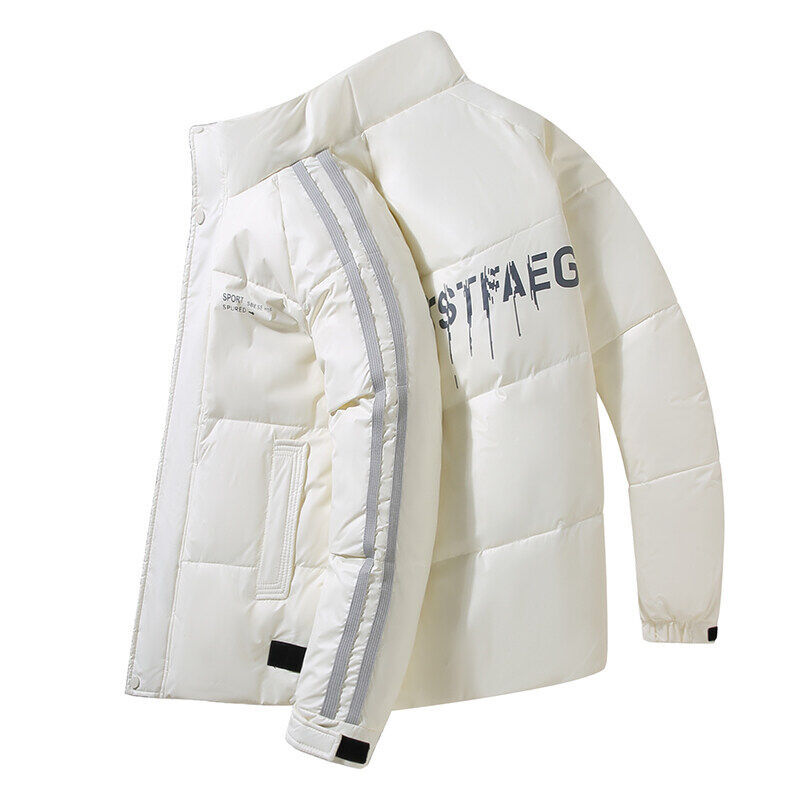 2024 Nieuwe herfst- en winterdonsjas voor heren, warme witte eendendonstrend, verdikte donsjas met opstaande kraag_voghion.com