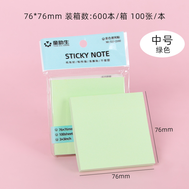 Post-it colorido personalizado estudiantes creativos rasgable índice pegatinas papel de notas suministros de papelería amor libro de notas de forma extraña