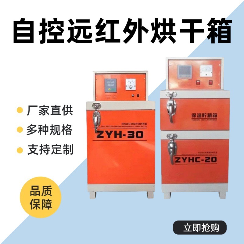 厂家直销ZYHC-20单开门双开门焊条烘干箱工业烤箱保温干燥箱