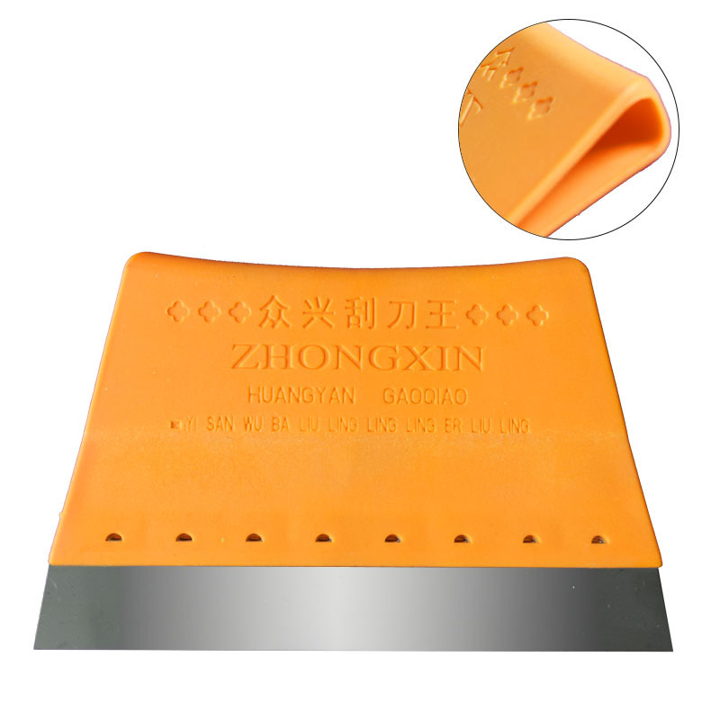 3 pulgadas de acero inoxidable raspador Zhongxing raspador Wang7 relleno de costura pintura pala de barro pala de barro herramienta de grasa