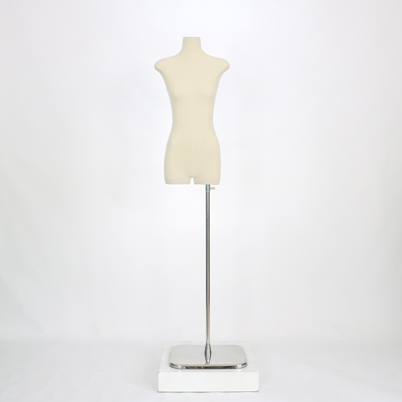 Mejorada modelo plano accesorios de las mujeres medio cuerpo ventana soporte muñeca tienda de ropa cuerpo modelo soporte de exhibición de cuerpo completo