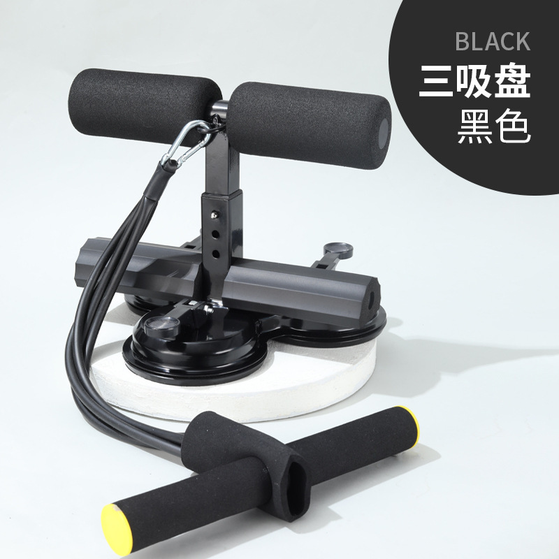 ロープ付きシットアップ補助具、ウエスト痩身、二重吸盤、スポーツフィットネス機器、フットプレス、腹筋ローラー卸売|undefined
