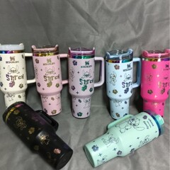 跨境40oz二代汽车杯304不锈钢保冷保温杯史迪仔KT