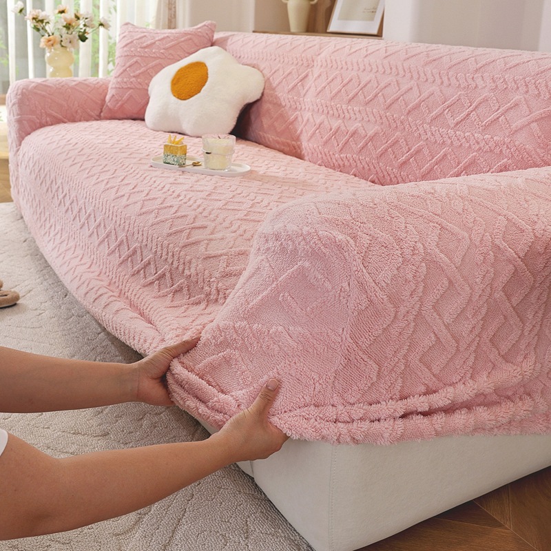 European Minimalist, French Romantic,Stretch Sofa Cover, Scratch-resistant Couch Slipcover, Non-slip Furniture Protector, Washable Elastic Cover, Pet_voghion.com