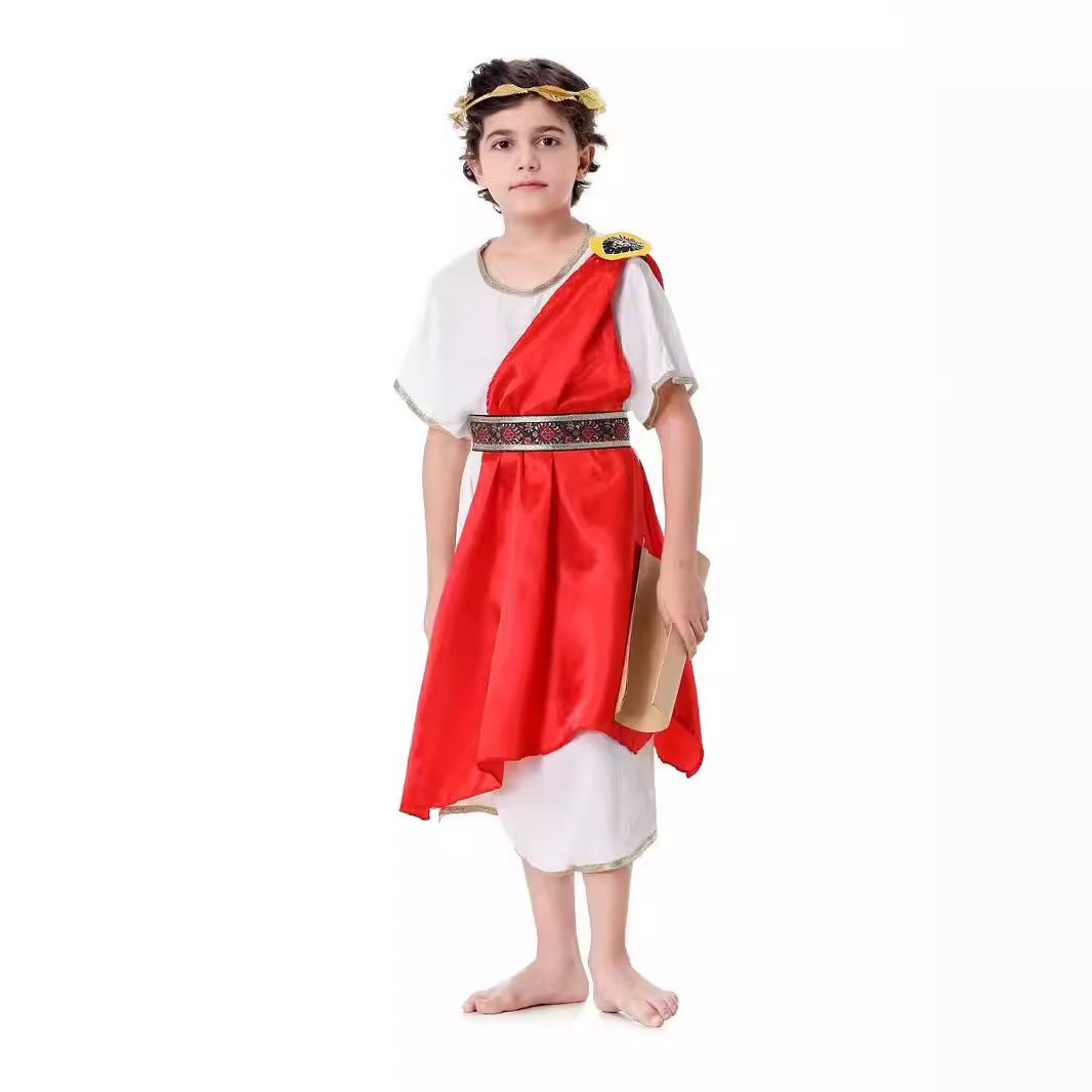 Красный цветной костюм подходит для мужчин и женщин, xэллоуин, семейный стиль