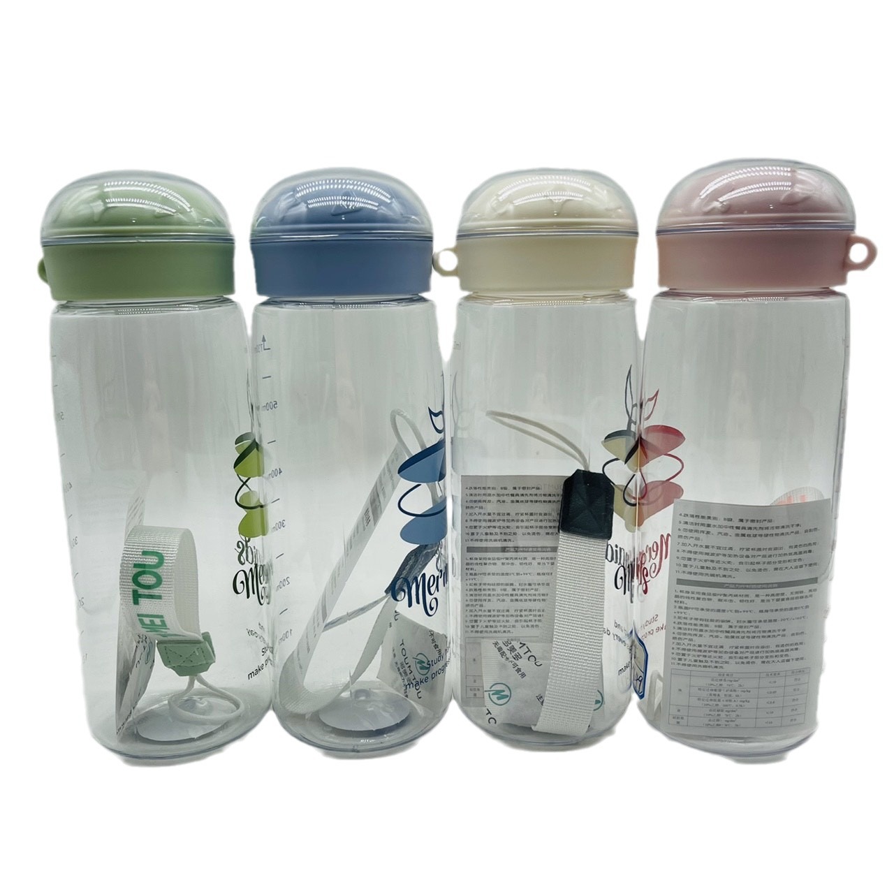 DOMEDO dibujos animados de gran capacidad portátil estudiantes tazas de plástico tazas espaciales diseño estrella superior tazas de agua de niñas al por mayor