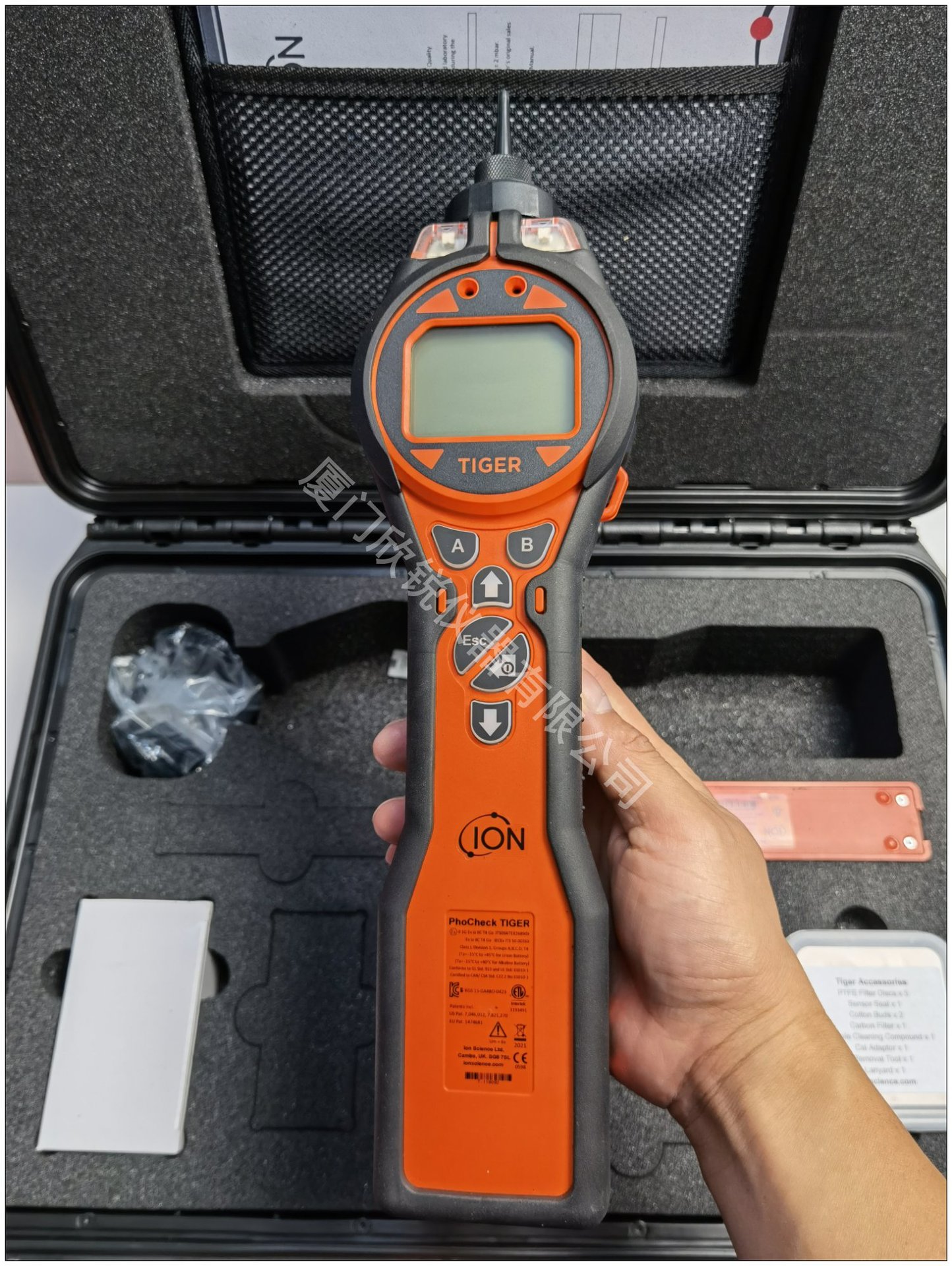 Tiger-0000英国离子ION虎牌手持voc检测仪PID检测器