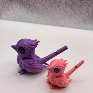 Wholesale 3D Printed Realistic Whistle Bird Kidsren's Bird Whistle Toy Bird Training Model Can Be Filled with Water and Whistle