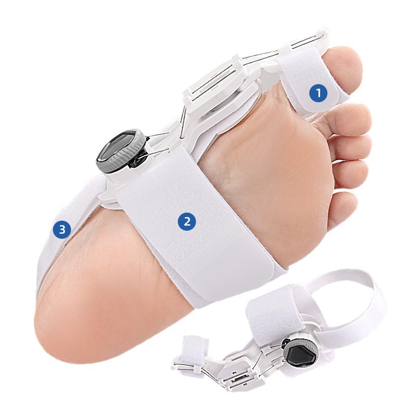 Big toe valgus day and night orthosis foot bone separator adjustable…