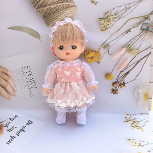 Baby doll clothing and accessories, strawberry dress, multiple styles, bulk discount, sample clothing for order