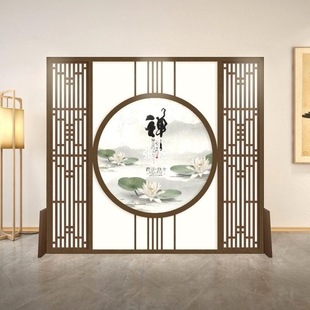 Z3 New Chinoiserie Entry Screen Partition Seat Screen Living Room Study Tea Room Office Entrance Zen Simple Mobile