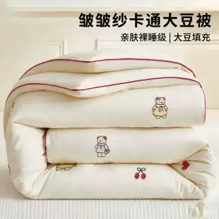 2027新款大豆纤维保暖被子被芯加厚冬被宿舍单双人春秋被棉被通用