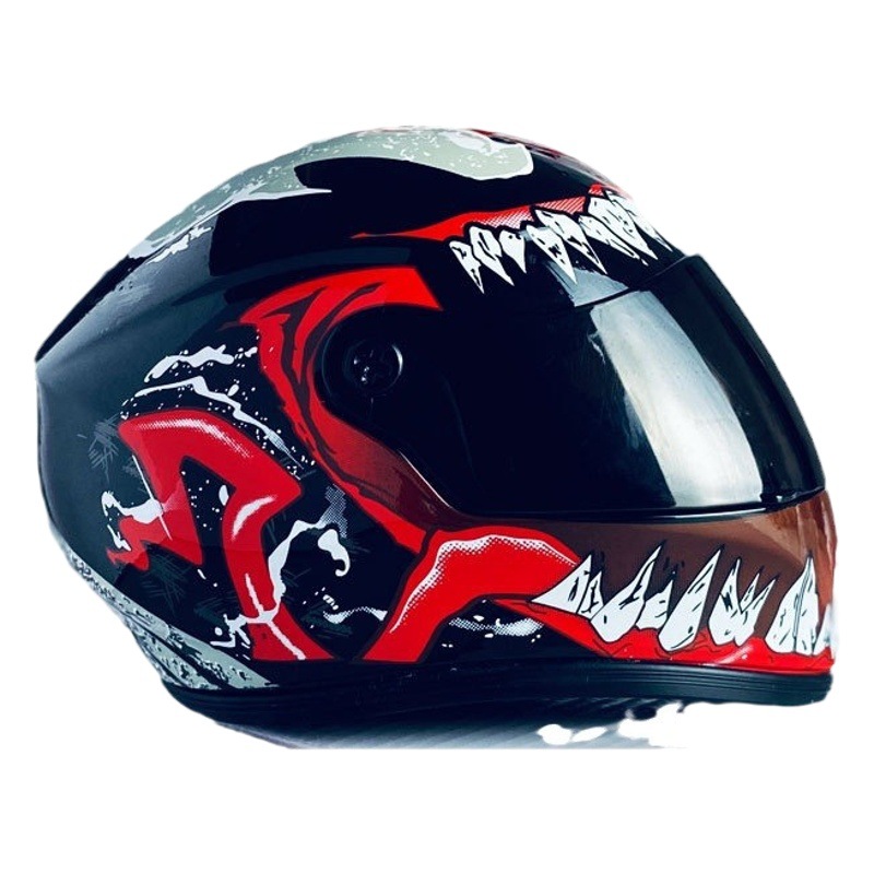 Oso de la motocicleta casco veneno 33CM circunferencia de la cabeza perro mascota fortuna gato decoración hecha a mano muñeca casco de la muñeca