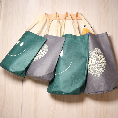 Non-woven fabric bag with round bottom, bucket bag, carry bag, add logo, clothing store, children's clothing shopping, gift packaging bag