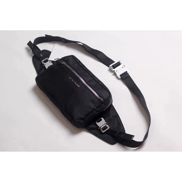 Black chest bag, small bag