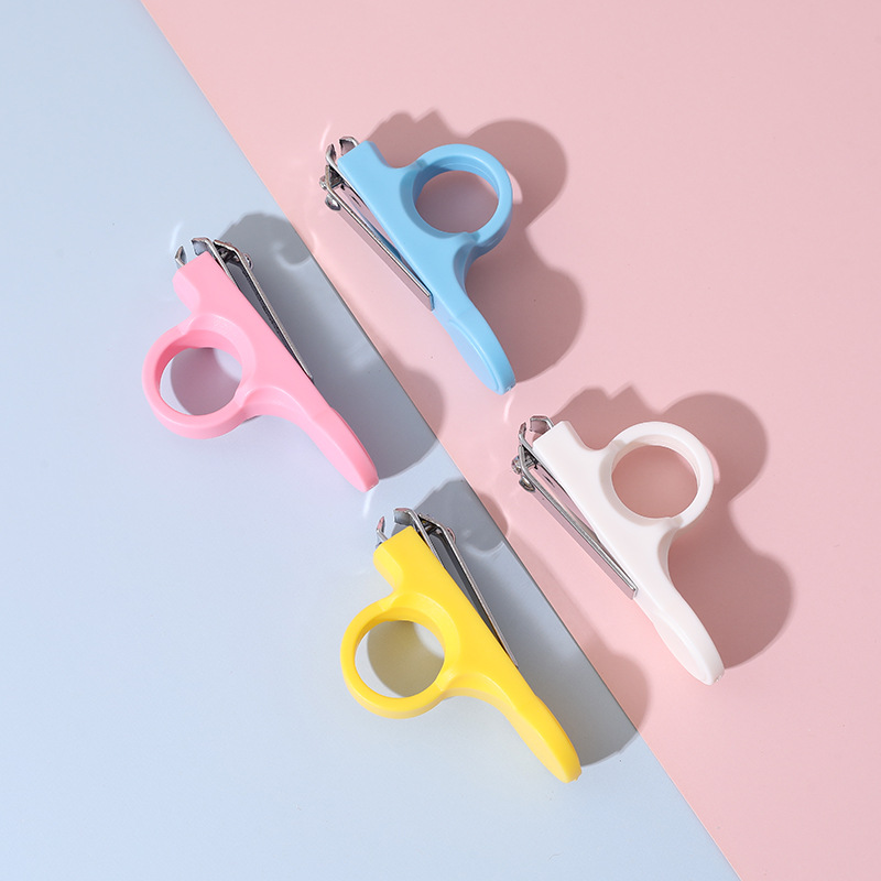 Bebé avión cortaúñas de acero al carbono pulgar cubierta solo bebé cortaúñas bebé especial anti-carne cortaúñas