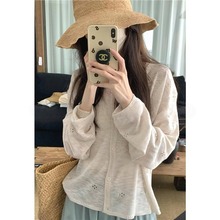 【发现美3】上衣夏季女碎花上衣爆款外穿多巴胺遮肚子蕾丝衫女款