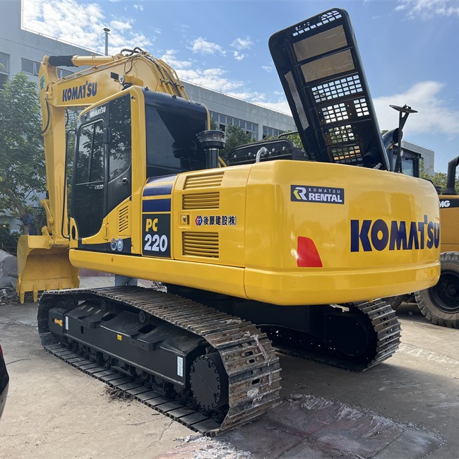 Exportación de Costa de Marfil de segunda mano Komatsu220 200 240 excavadora con buen rendimiento y garantía de calidad