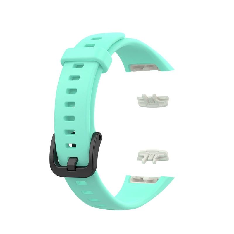 Подходит для Huawei Honor Band 6 однотонный силиконовый ремешок honorband6TPU мужской и женский спортивный простой заменный браслет