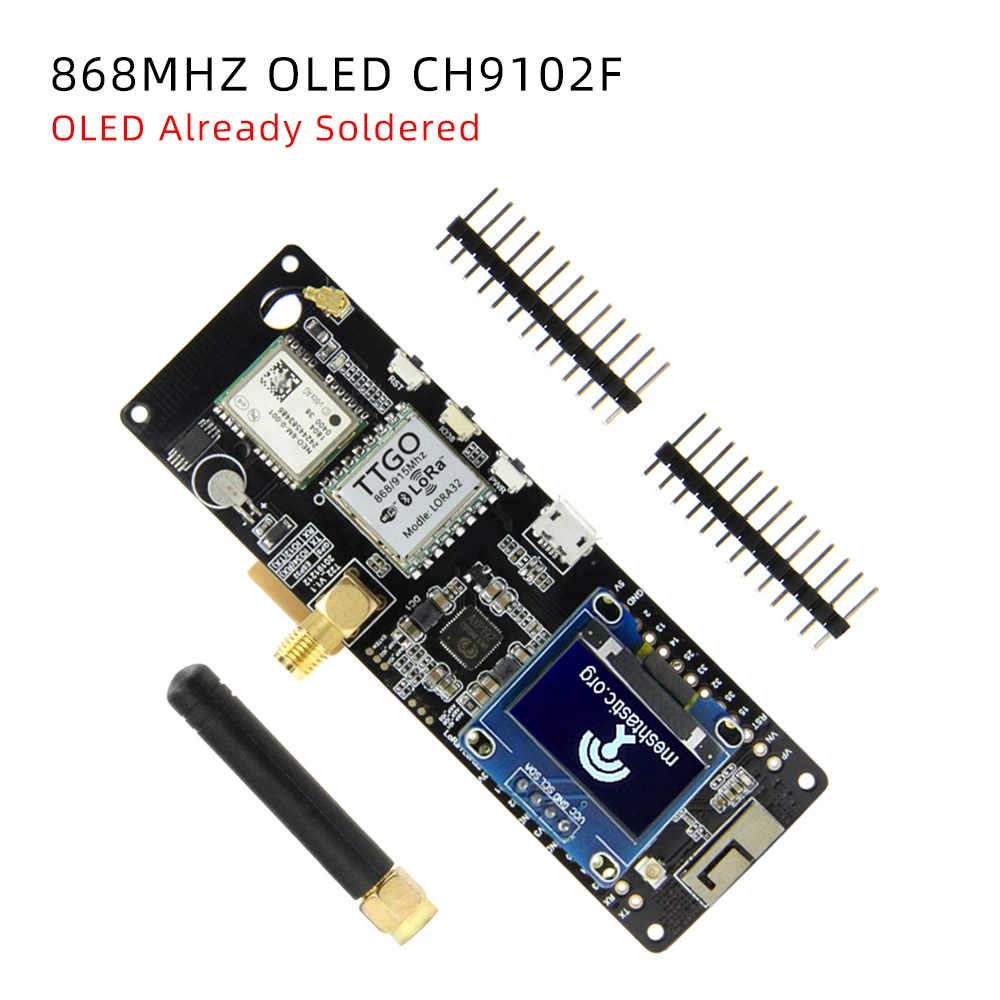 LILYGO ® Meshtastic T-Beam V1.2 ESP32 Loragps WiFi Bluetooth Bluetooth Плата разработки