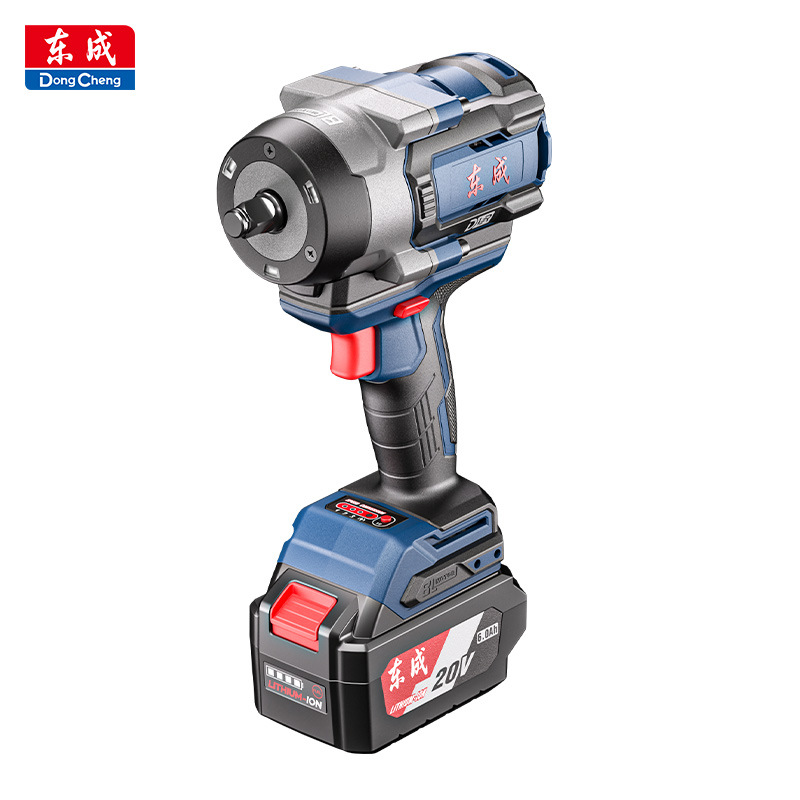 Dongcheng DCPB968 llave eléctrica sin escobillas carga de litio eléctrico gran torsión ingeniería de reparación de automóviles cañón de viento de impacto pesado
