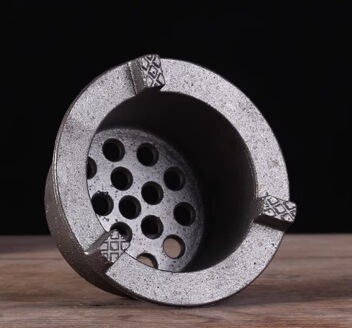 Copper inner pot for charcoal stove, tea accessories, Gongfu tea set, tea furnace, wind stove, fire stove, tea brewing stove, dry-burn prevention stove chamber