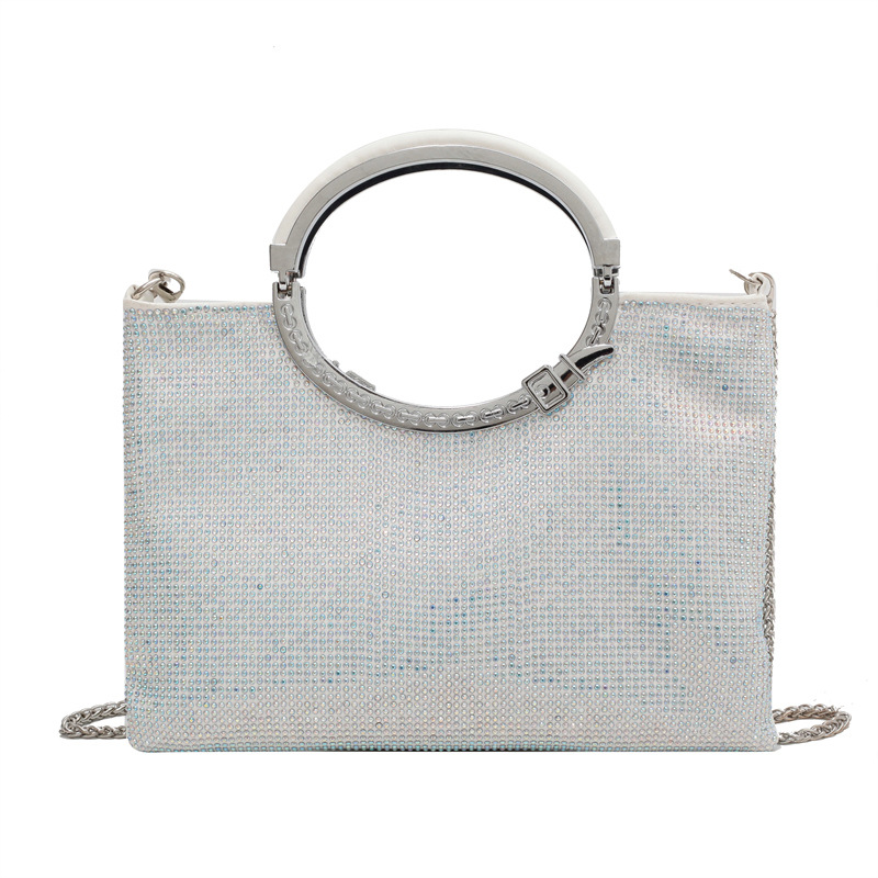 Cross-Border Amazon Style Trendy Evening Bag Party Clutch Sparkling Handbag For Banquets - Thumbnail 6
