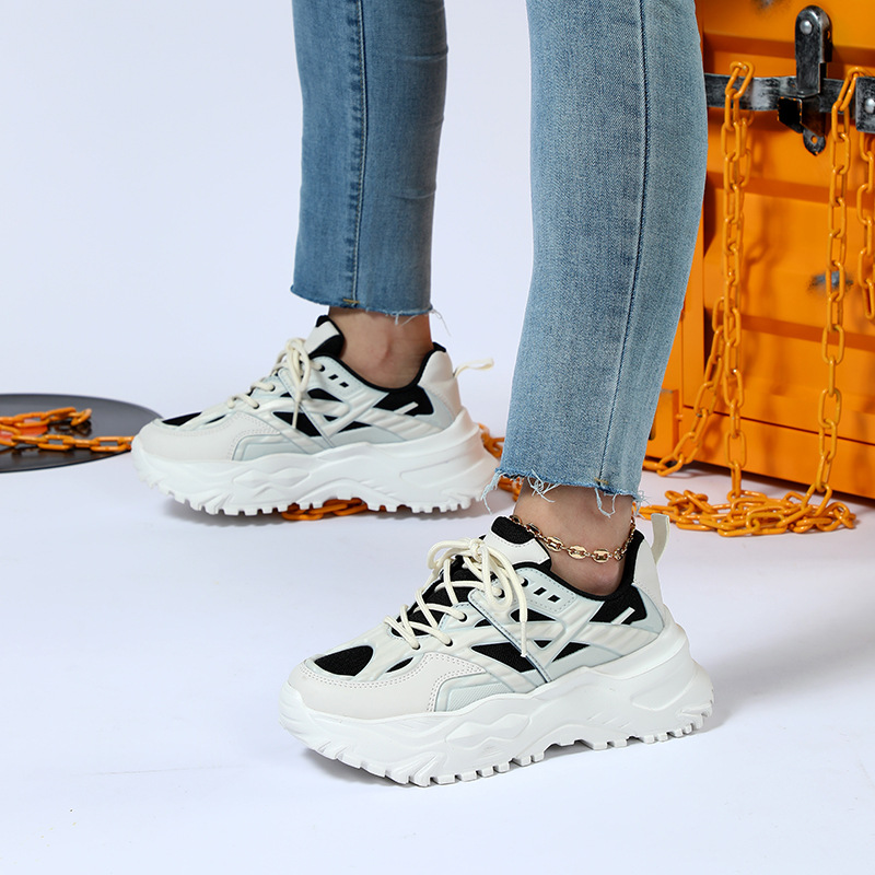 Damen-Wanderschuhe, Tennisschuhe, Sneakers, Mesh-Gummisohle, langlebig, gepolstert, vielseitig einsetzbar_voghion.com