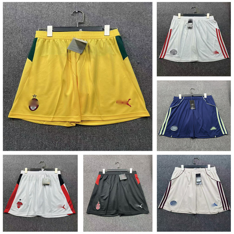 Cross-Border Wholesale 2526 Saihuang m Paris Arsenal Bayern R Inter Milan Fan Version Football Sports Team Shorts