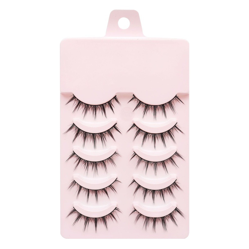Dingsen False Eyelashes Wholesale Stable Supply 5 Pairs of Eyelashes Natural Makeup Daily Makeup Cos Eyelashes