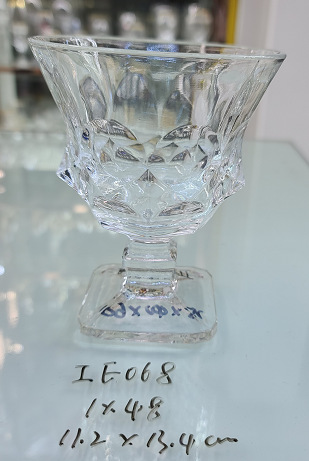 Tazón de yogur de vidrio Taza de postre de frutas Taza de helado Tazón de polvo de hielo Taza de desayuno creativa Taza de batido Taza de helado de bebida fría