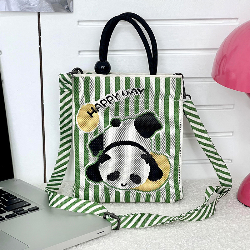 Bolso de hombro de mujer versátil 2025 nuevo estilo de lujo ligero estilo de moda de punto de mano bolso de hombro de hombro de hombro