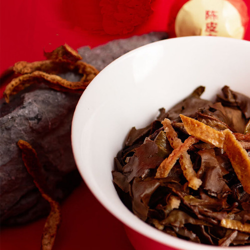 Fuding White Tea Dragon Pearl New Hui Chen Pi Old White Tea Gong Mei Sun Dried One Grain One Tea 500g Factory Wholesale 