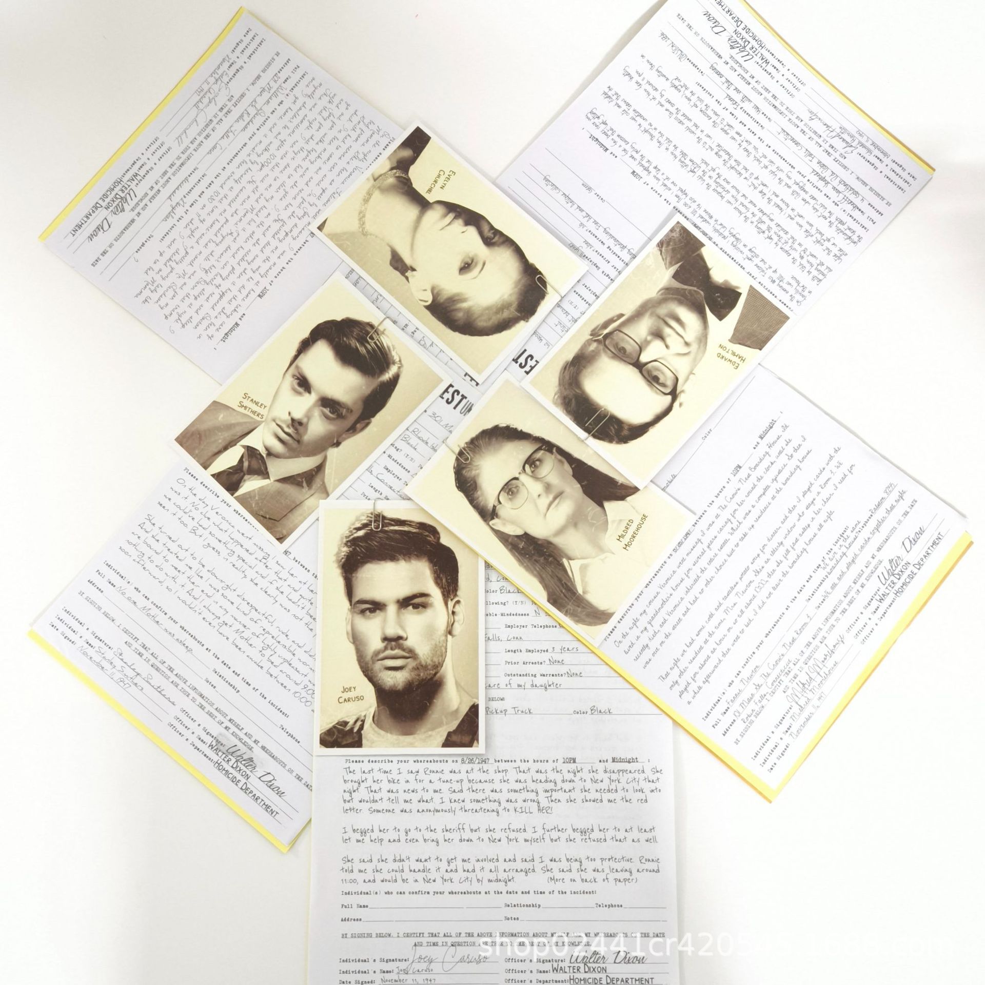Unsolved Case Files Falcone Veronica-Cold Case Murder Mystery Game 2