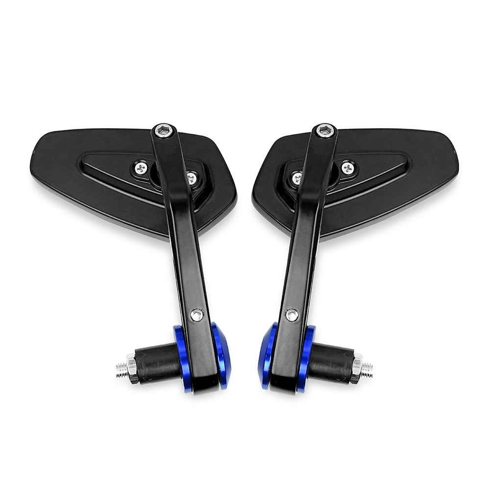 All-Aluminum Alloy Motorcycle Modified Rearview Mirror, Handlebar Mirror, Handlebar Reflector, Sports Car Convex Rearview Mirror