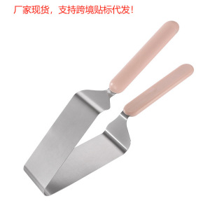 Manufacturers in stock stainless steel cake separator triangle cake transfer clip cake splitter cross-border hot sale