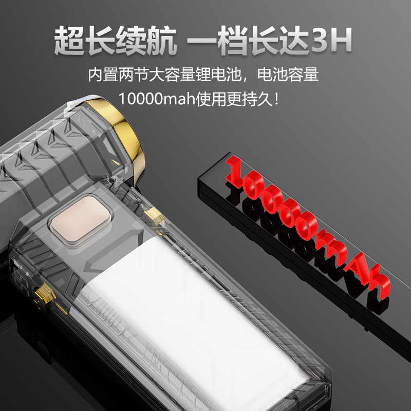 SZSL 新高速ターボ送風機ハンドヘルド USB 充電暴力ファン掃除機ミニキャンプファン|undefined