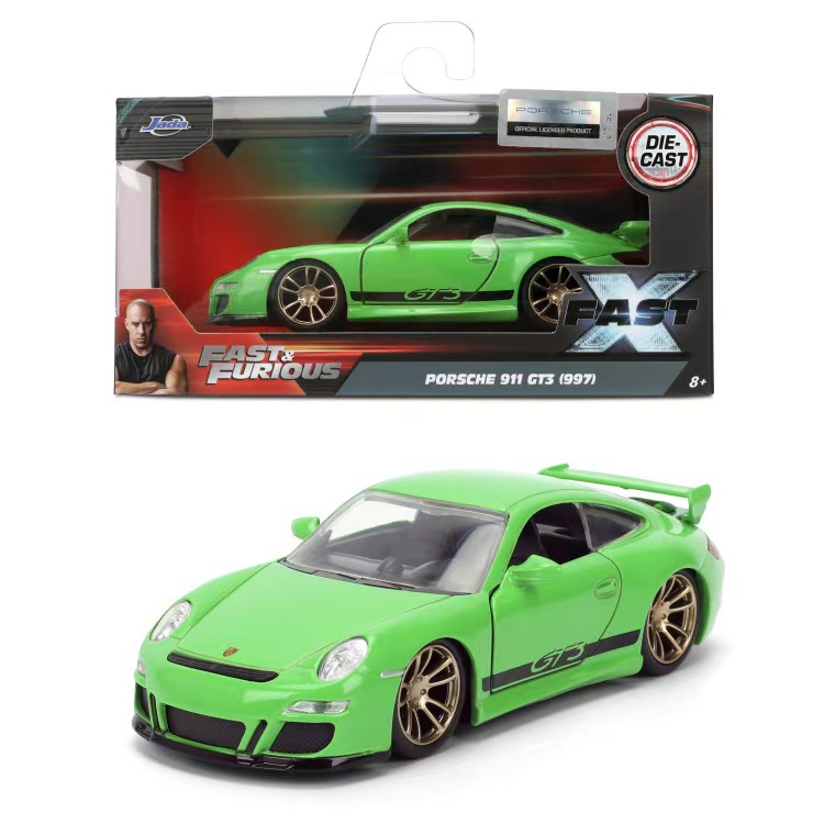 JADA auténtico velocidad y pasión 1: 32 Toyota simulación de aleación modelo de automóvil adornos juguetes coleccionables pueden ser distribuidos