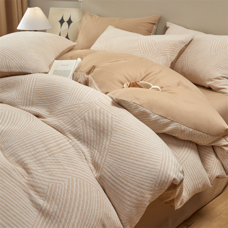 Sally-champagne gold [cotton fabric soft and comfortable]
