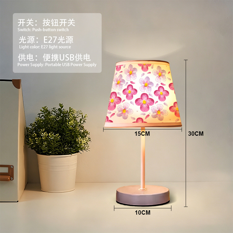 Flor de dopamina pequeña lámpara de escritorio decoración de luces de atmósfera luces de cabecera del dormitorio luces de noche para dormir image 11