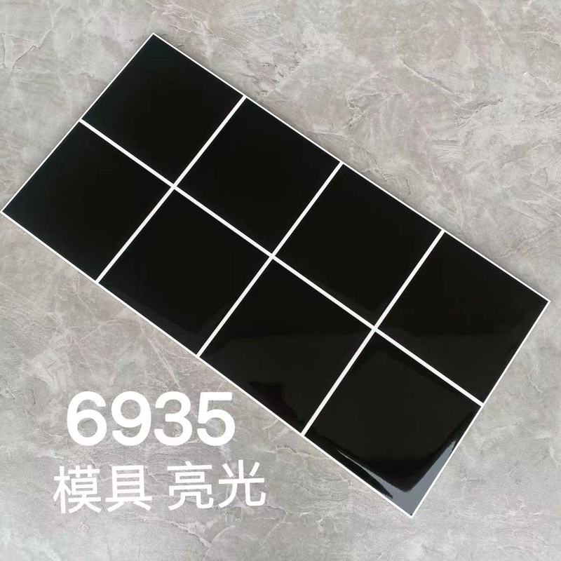 カラフルな格子明るい壁タイル 300X600 キッチンレストランバスルームエンジニアリングタイルマカロン凹凸壁タイル|undefined