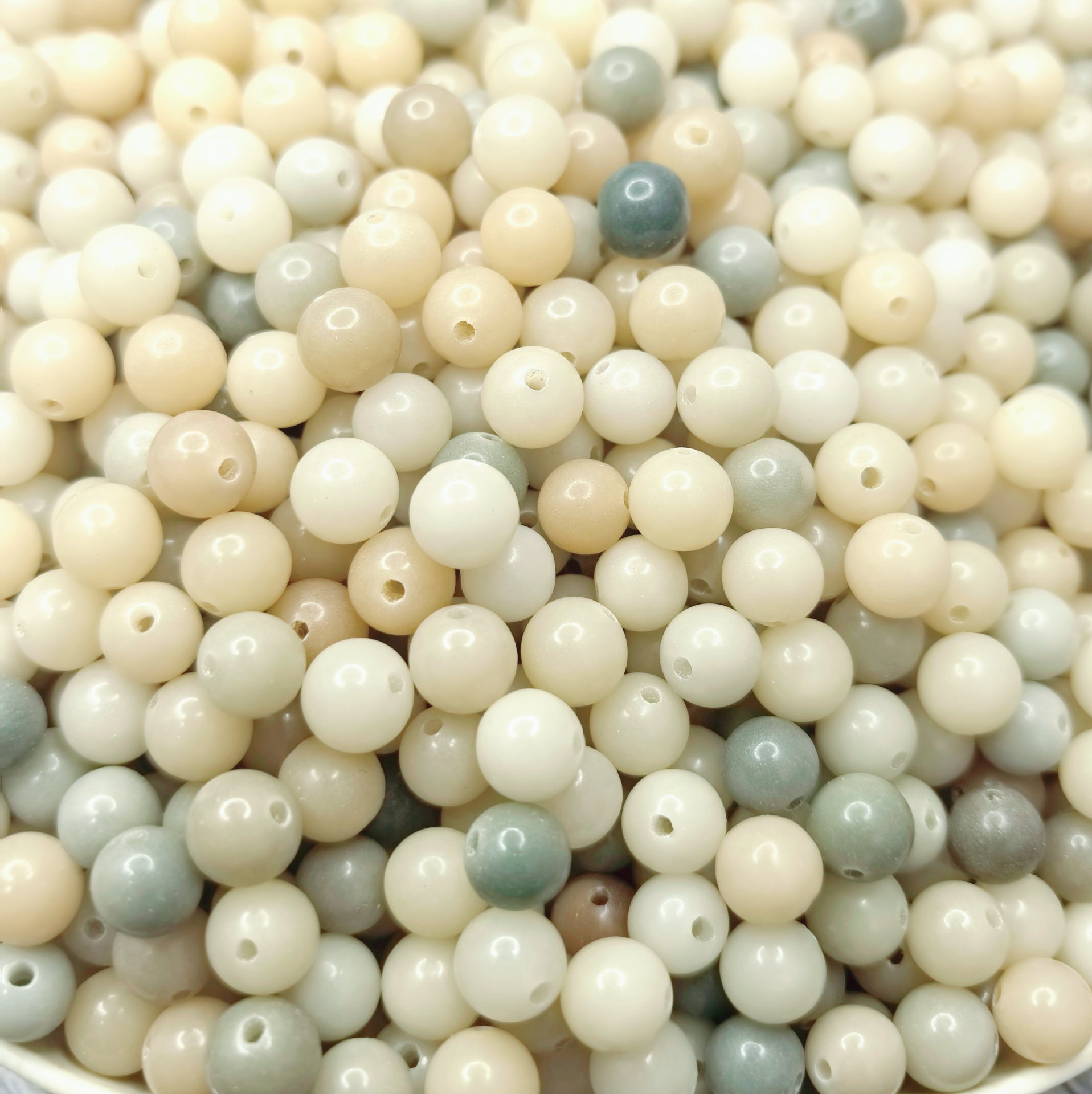 Дубао круглые бусины 10мм