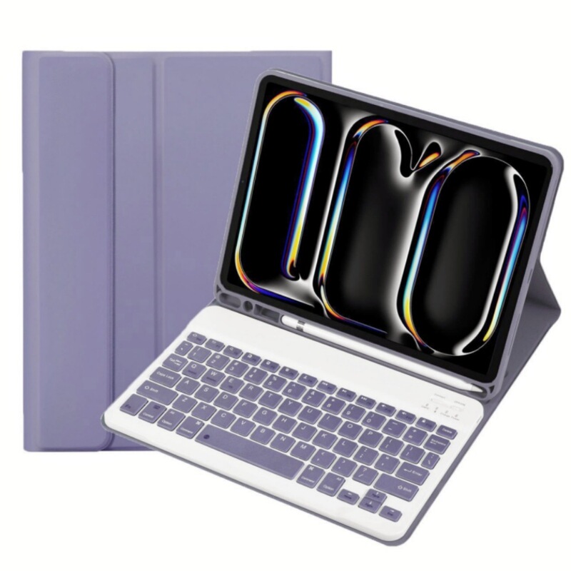 Suitable for Samsung A9 Plus Tablet A8 X200 Shell S6Litep620 Bluetooth Keyboard S7 S8 S9Fe Leather Case